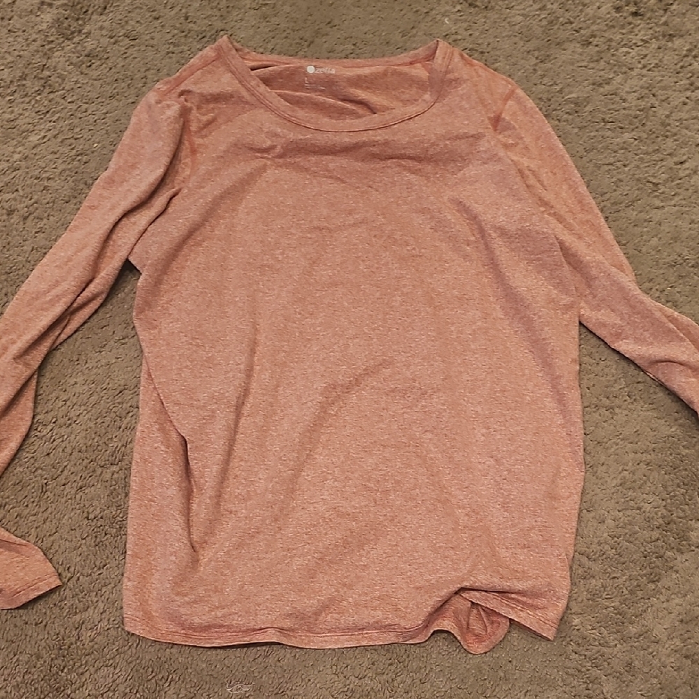 Zella Pink Long Sleeve T-Shirt